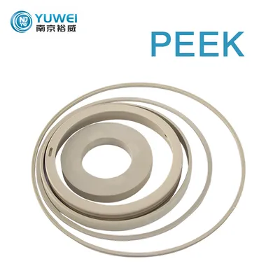 Factory Price Customized Plastic Seal Ring for Sealing Application Parts Heat Resistance Peek Plastic Seal Sealing Ring