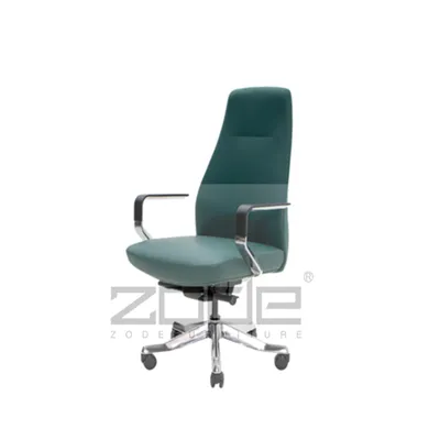 Stylish Ergonomic Leather Office Chair with Adjustable Features