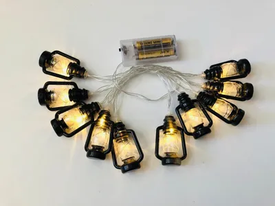 Outdoor LED Retro Kerosene Holiday Light USB Waterproof Decorative Color Light String