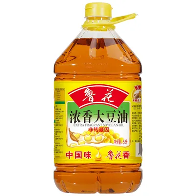 Luhua First-Grade Pressed Aromatic Soybean Oil 5L