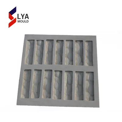 Decorative Silicone Rubber Artificial Stone Mold for Wall