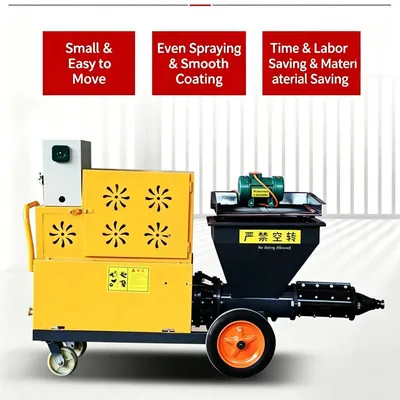 Mortar Spraying Machine, Wall Painting and Plastering Special Spraying Machine, Lime Paste Coating Spraying Equipment