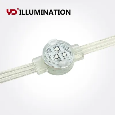 Intelligent Color-Changing LED Pixel Light for Waterproof Outdoor Decoration