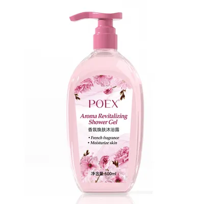 OEM Best Shower Gel Camellia Coconut Cil Moisturizing Shower Gel