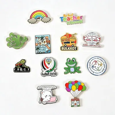 Irregular Shape Metal Custom Logo Cartoon Design Lapel Pin for Decoration