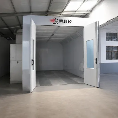 Zonben High-Capacity Automatic Spray Paint Booth for Yacht Painting