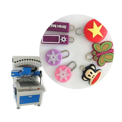 Liquid Moulding Micro Soft Plastic PVC Injection Molding Machine for Silicone Rubber Zipper Puller