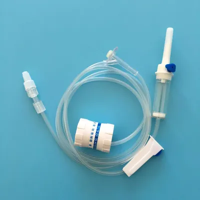 Disposable Sterile Transfusion IV Infusion Set with Air Valve for Medical Use Ce ISO