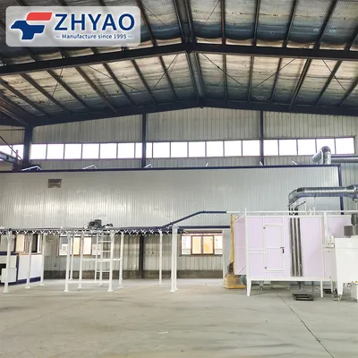 Full Customized Automatic Powder Coating Line with Bridge Type Curing Oven