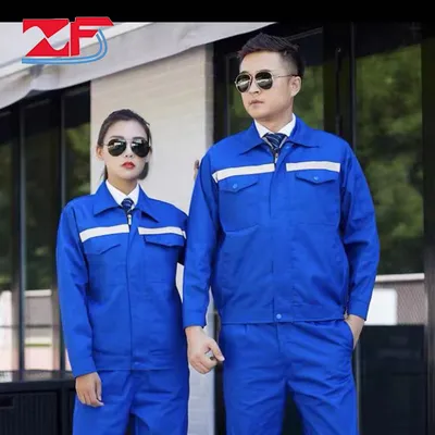 Reflective Strip Labor Insurance Clothes Long-Sleeved Factory Uniforms Clothing for Man