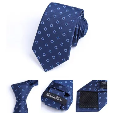 Men's Luxury Formal Business Jacquard Handmade Mulberry Silk Tie Necktie