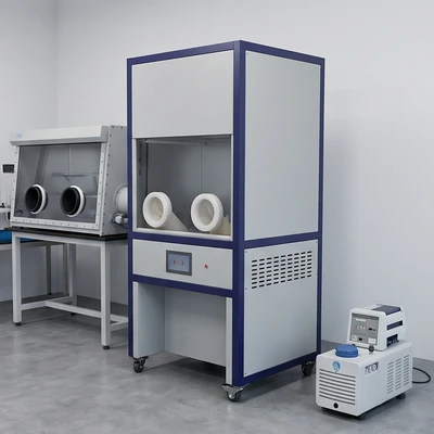 Purifying (Purification effect Class 100) Vacuum Spin Coating Machine with Two Station