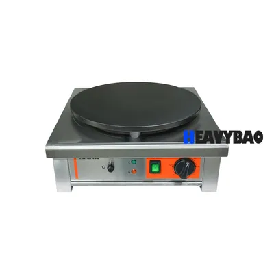 Heavybao Electric Commercial Restaurant Snacks Kitchen Pancake Crepe Maker with CE RoHS