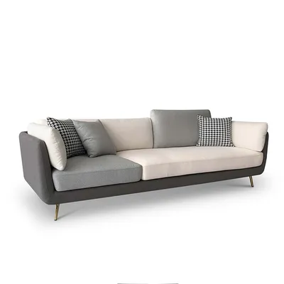 Home Furniture Modern Sofa Set Living Room 1 2 3 Seater Fabric Sectional Sofa