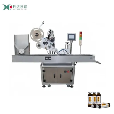 Automatic High Speed Horizontal Labeling Machine Labeler for Small Slim Cylindrical Bottle