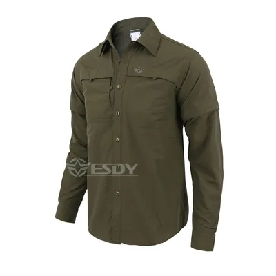 Green Outdoor Sports Long Sleeve Long Sleeve Shirt Quick Dry Clothes