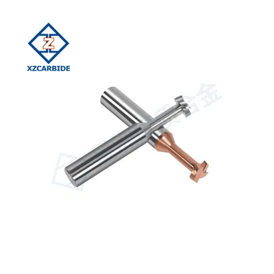 Tungsten Carbide T-Type Dovetail Slot Carbide Tool Cutter End Mill Inserts