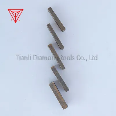 Mining Machinery Parts Diamond Saw Blade Segments for Marble