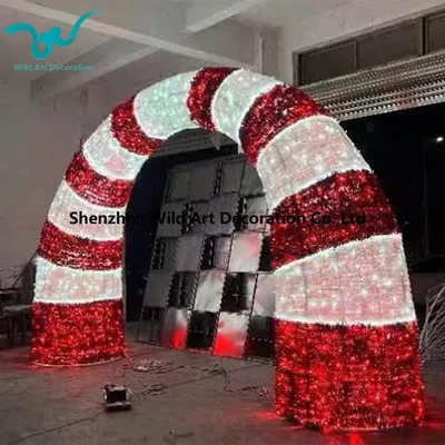 Lighting Christmas Arch for Outdoor