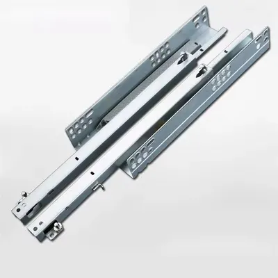 Telescopic Channel Concealed Ball Bearing Drawer Slide Full Extension Stainless Steel Slides
