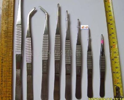 Stainless Steel Tweezers (10-30cm)