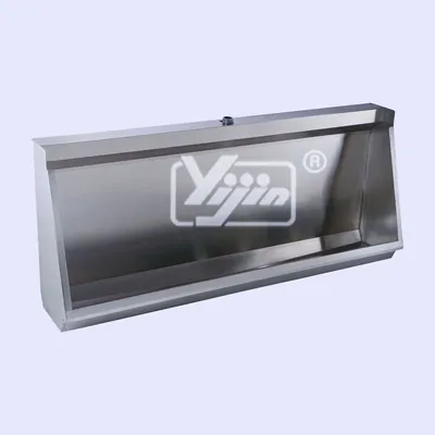 Hand Made Stainless Steel T-304 Wall Hung Urinal Trough