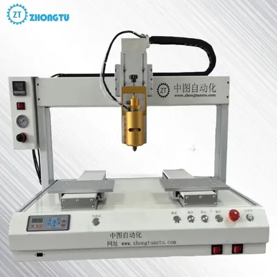 Precise Step Motor Glue Dispensing Robot Desktop Adhesive Glue Dispensing Machine