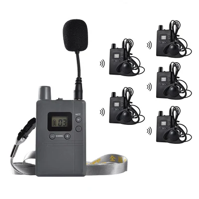 913 Transmitter Long Battery Life Cost-Effective Whisper Audio Tour Guide System