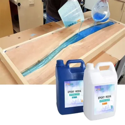 Epoxy Resin Deep Pouring River Dining Table Ab Glue Pure Epoxy Resin
