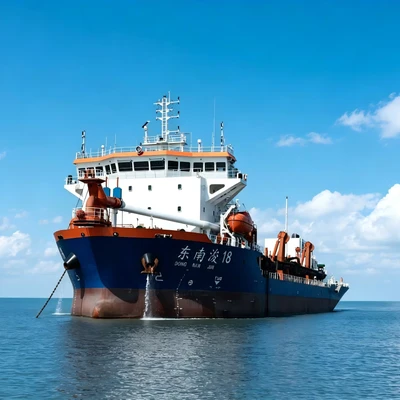 8650m³ Hybrid Power Trailing Suction Hopper Dredger with Stable Running Performance Pump Engine Motor & Gear