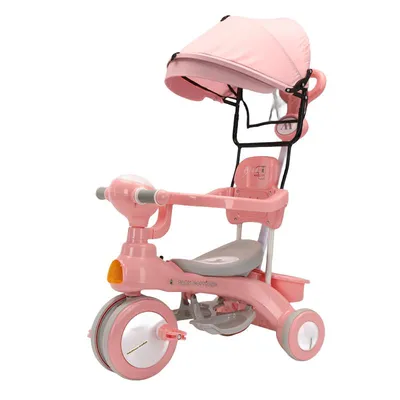 Baby Tricycle Ride on Car 3 Wheel Bike with Push Haddle