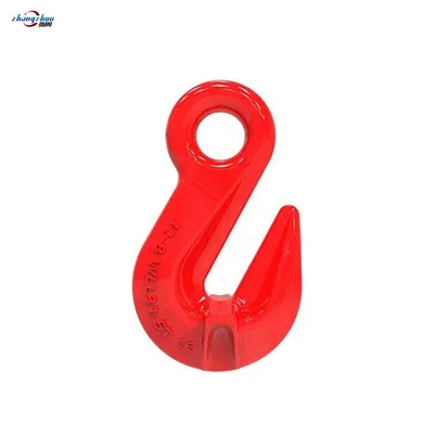 G80 Lifting Chain Safety Eye Shortening Robust Adjustable Grab Hook with Wing Design