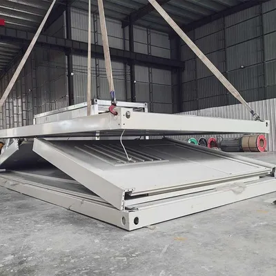 High Quality End Movable Folding Foldable Mobile Portable Detachable Assembly Prefab Modular Container House Housing