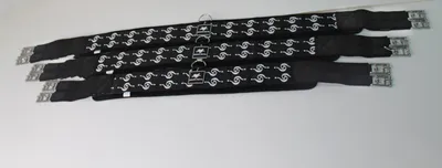 Straight Girth English Girth High Quality Girth High Quality Stainless Roller Buckles Girth