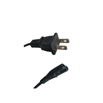 UL Standard American Extention Cord 2 Pin AC Power with Male and Female Plug