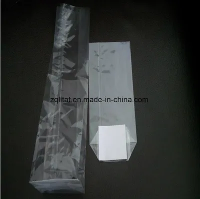 OPP Clear Cello Bag with Side Gussest