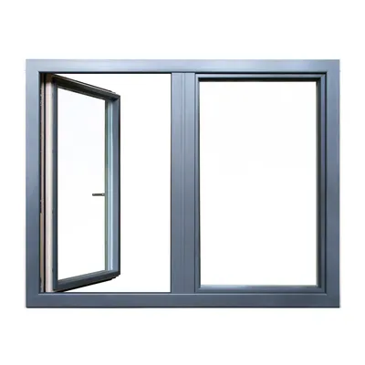 High Quality Aluminum Casement Window Tilt and Turn Windows and Doors
