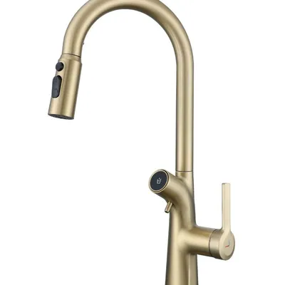 3 Way Kitchen Sink Faucet, Hot Cold & Filtered Water Tap