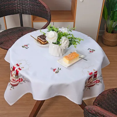 Fancy Tablecloth European Embroidered Table Cloth Wholesale Modern Table Cloth