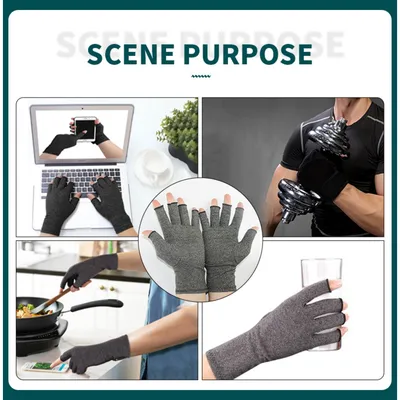 Hand-Specific Left Right Arthritis Compression Gloves for Cold-Proof Warm Hand Care