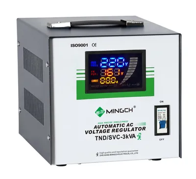 Mingch Tnd Series Single Phase 220V 3kVA Automatic Voltage Stabilizer