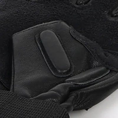 High Performance Sheepskin Tactical Half Finger Gloves for Hiking