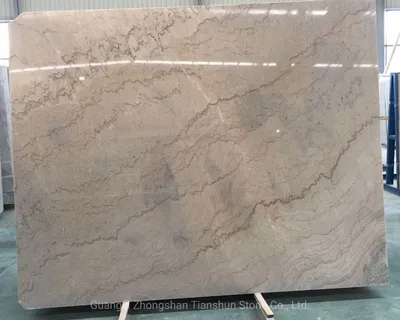 Polished Brown Marble Tile Wall Cladding