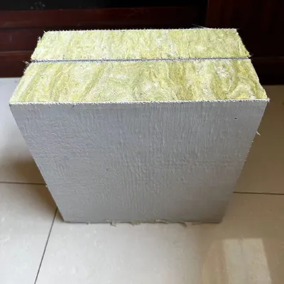 Thermal Insulation Sound Absorbing Wall High Quality Composite Rock Wool Board
