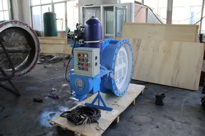 Accumulator Type Quick Closing Regulating Butterfly Valve Ykd7X43h-16c