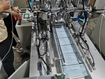 Full Automatic Flat Mask Making Machine with Visual Inspection Function