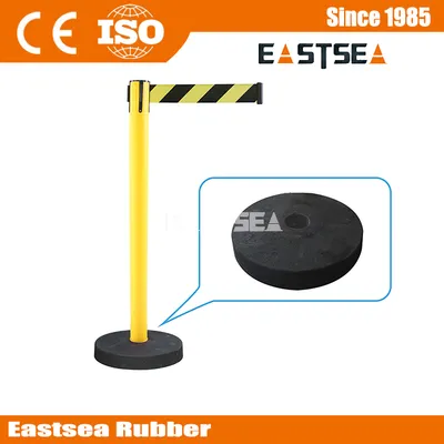 Plastic Retractable Queue Barriers Post with Belt Pipe Stanchion