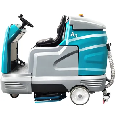 Industrial Multi-Function Battery Powerd Floor Scrubber Small Riding Scrubber Dryer Machine