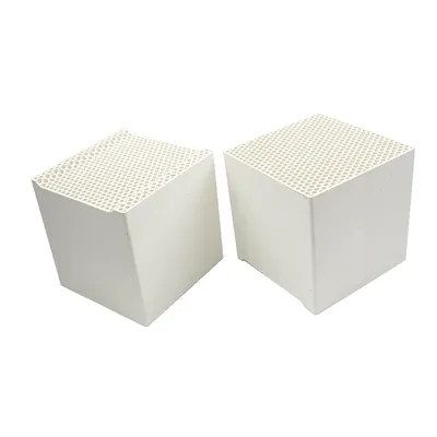 Thermal Mass Honeycomb Ceramic Block for Rto Systems