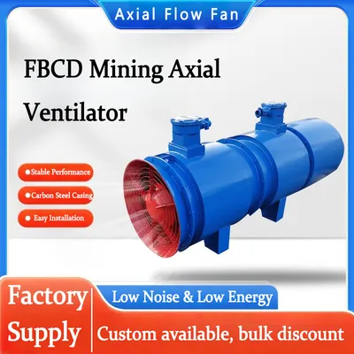 Anti-Static Double Stage Mine Counter Rotating Fan